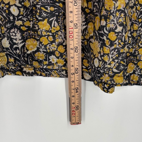 Isabel Marant Etoile Silk Blend Floral Long Sleeve Maxi Dress US 10 *FLAWED - Picture 14 of 16